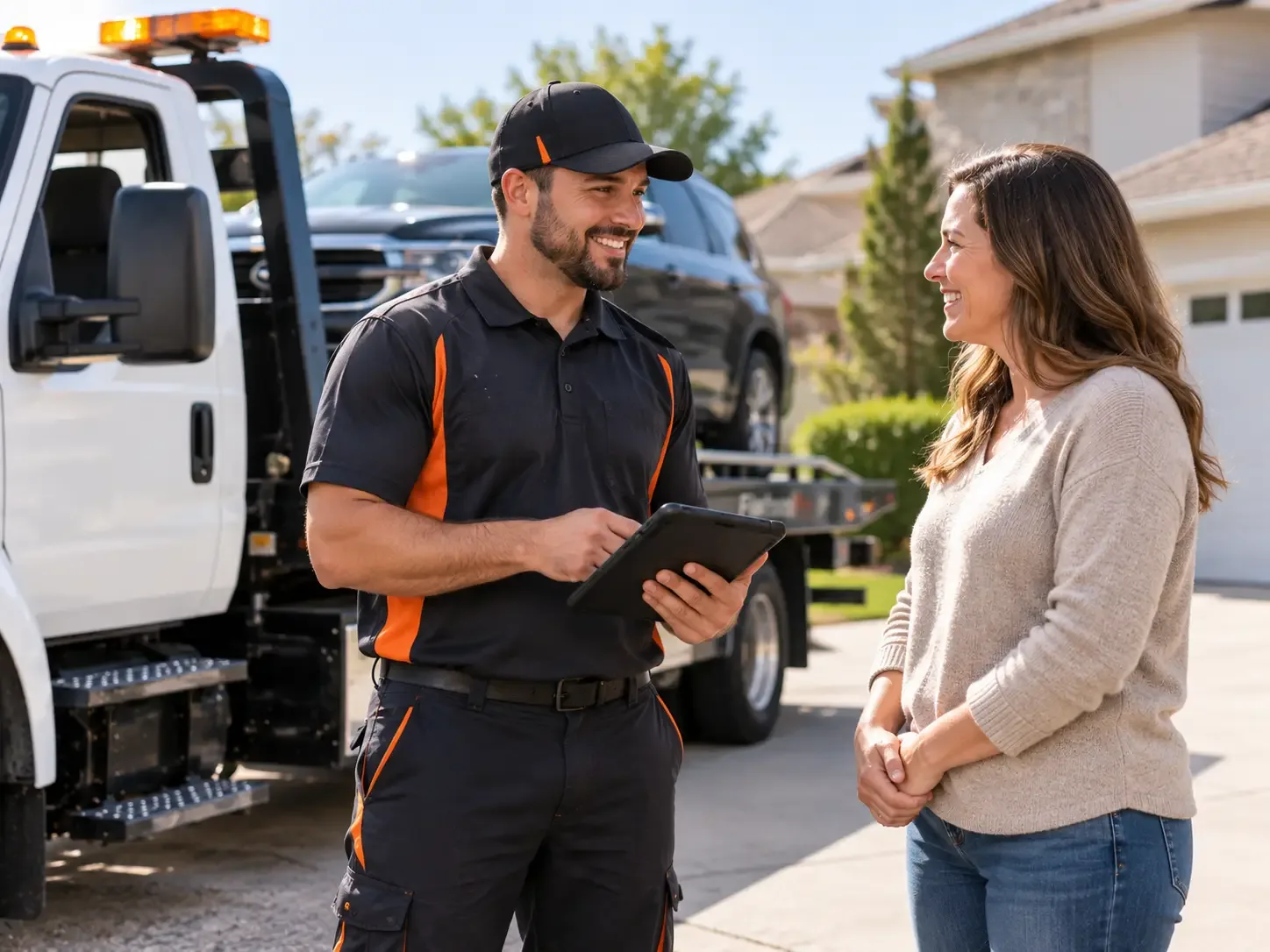 Flatbed Towing Deersville, OH FAQs